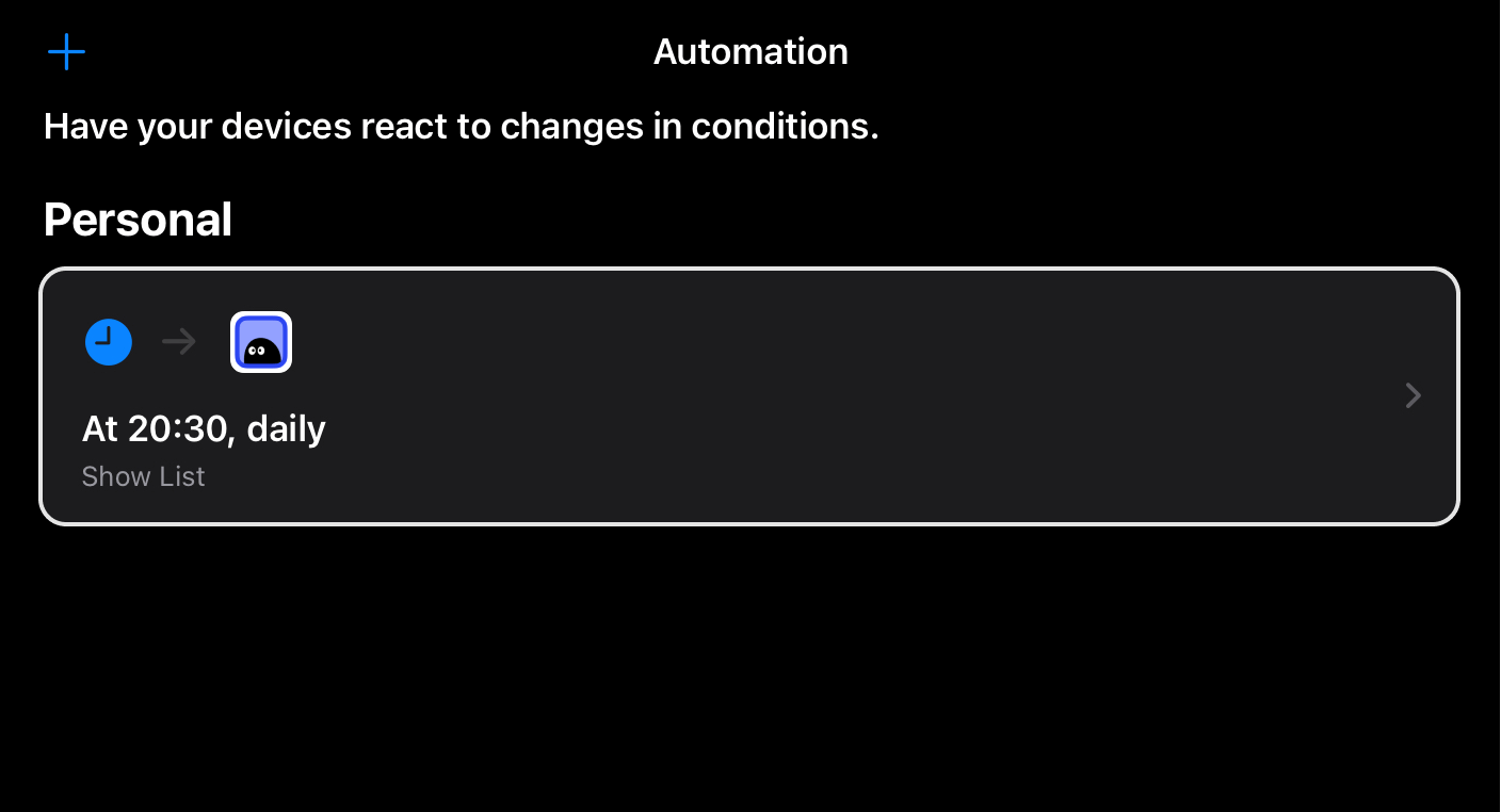 Apple shortcuts cubox support